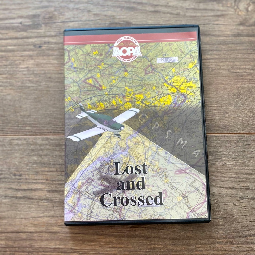 AIR SAFETY FOUNDATION AOPA “LOST AND CROSSED” PITFALLS GPS OVER RELIANCE DVD